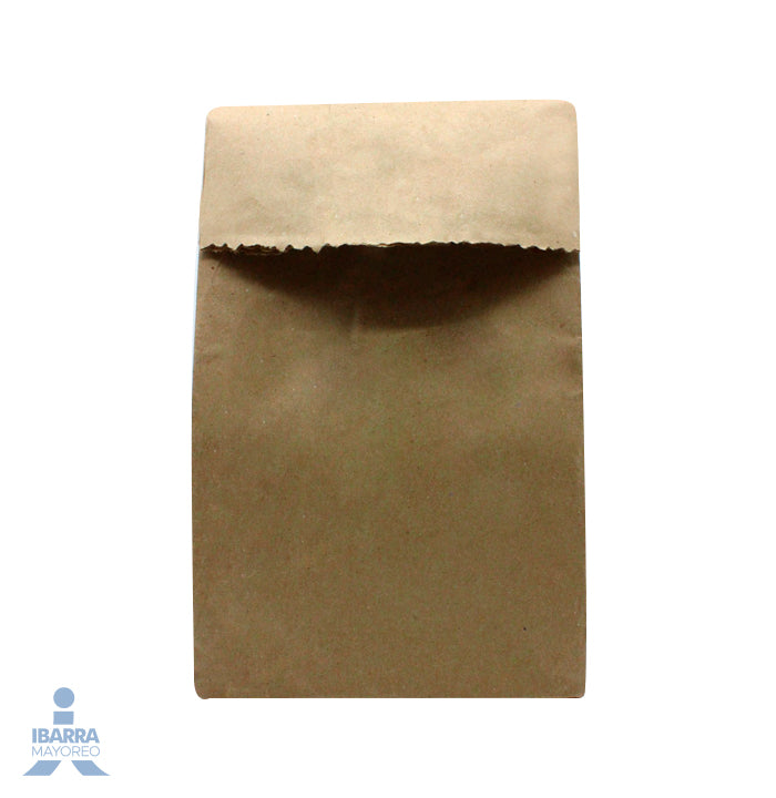 Bolsa Papel Semikraft no. 2 20 L x 9.5 A 500 pzas.