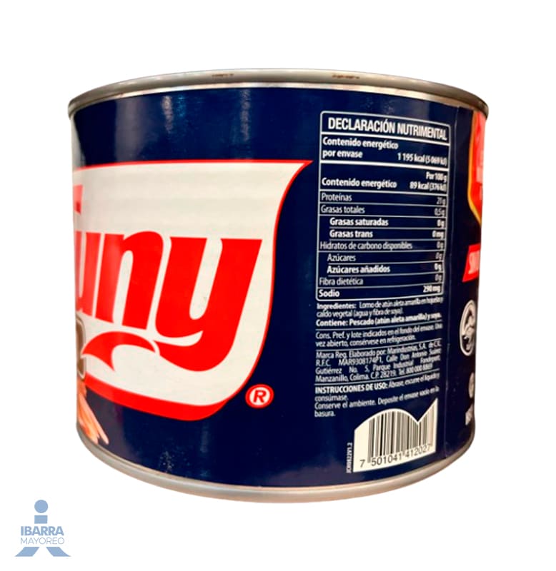 Atún en Agua Tuny 1.880 kg