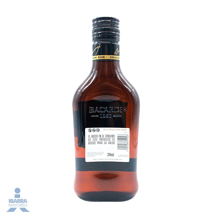 Ron Bacardí Añejo 200 ml