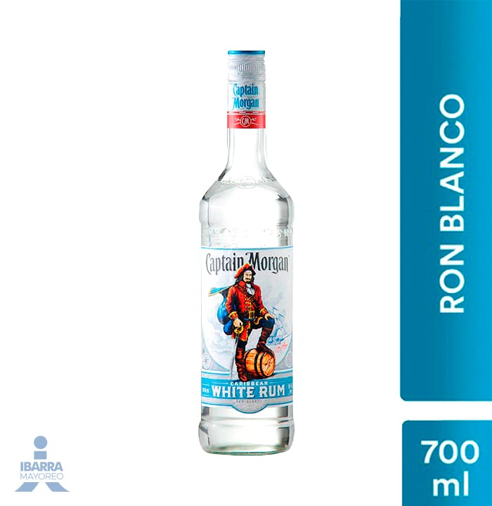 Ron Captain Morgan White 700 ml