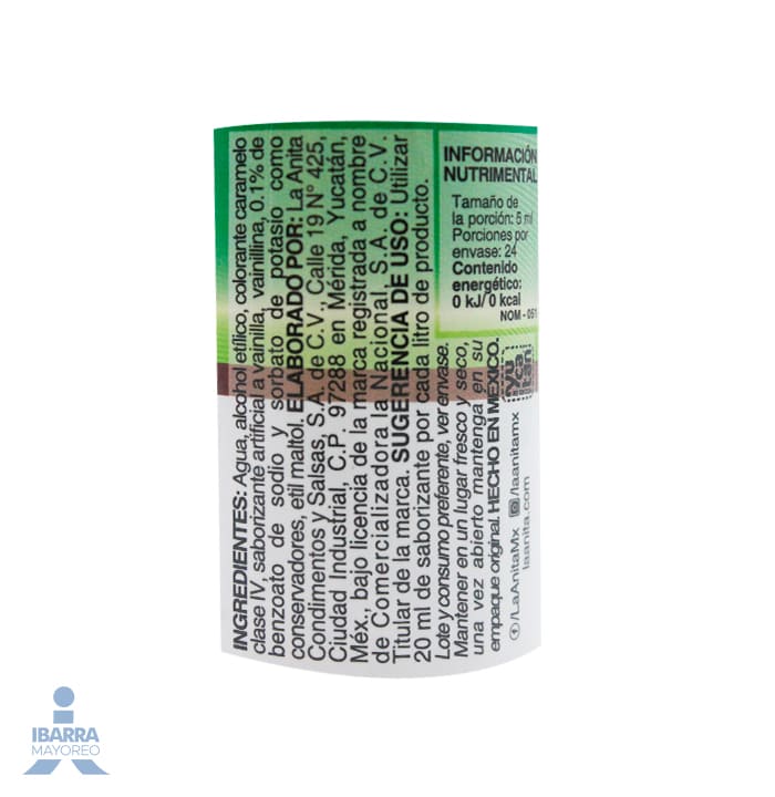 Vainilla La Anita 120 ml