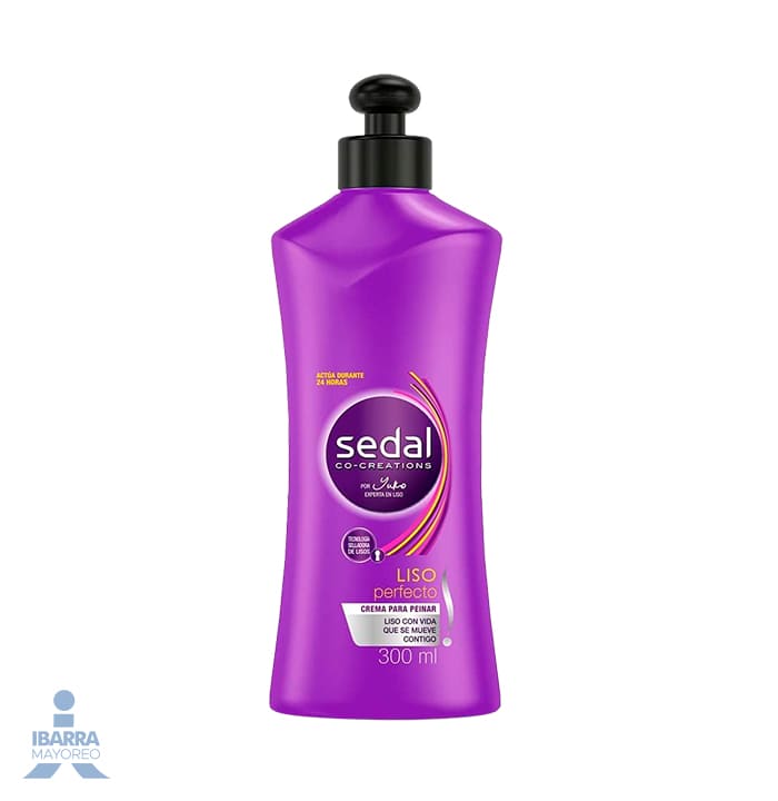 Crema para peinar Sedal Liso 300 ml