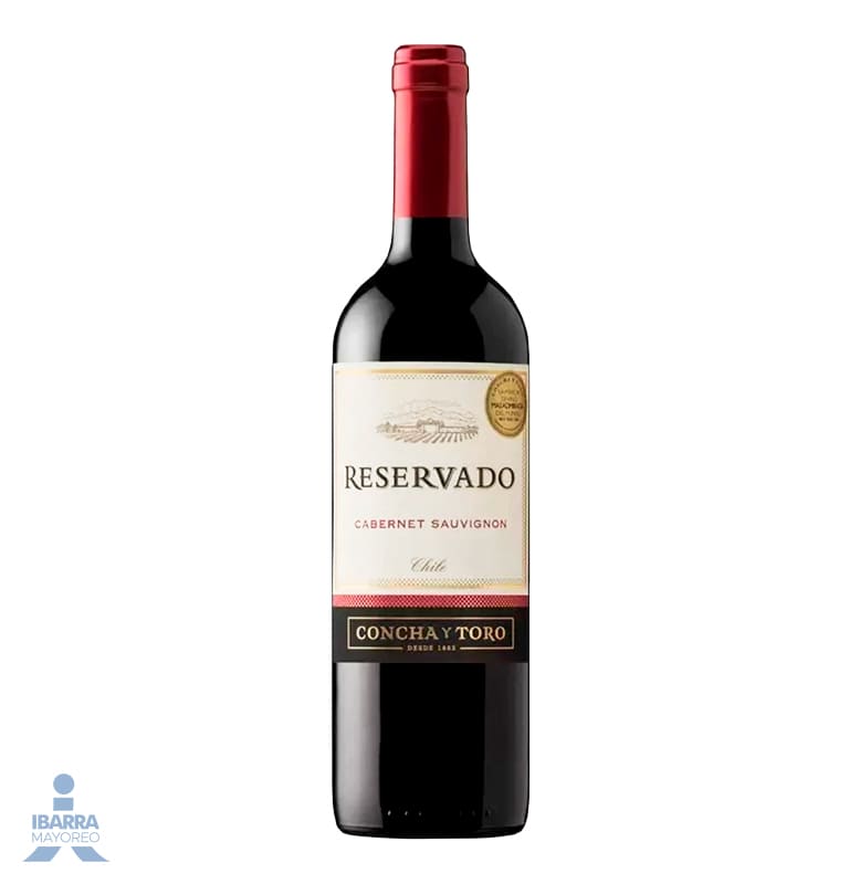 Vino Tinto Reservado Concha y Toro Cabernet 750 ml