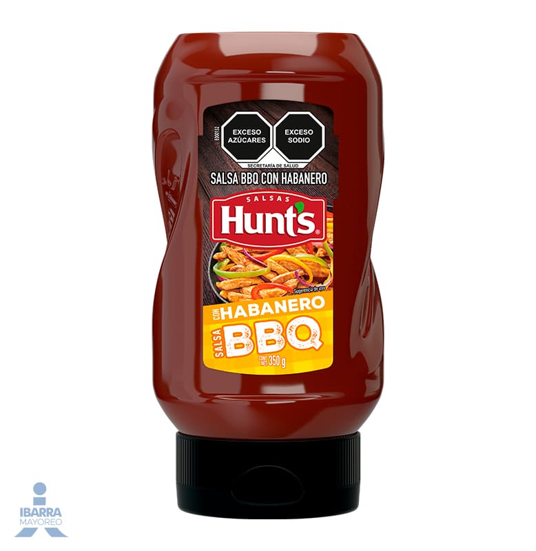 Salsa Hunts Barbecue Habanero 350 g