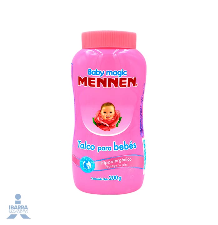 Talco para Bebé Mennen Rosa 200 g