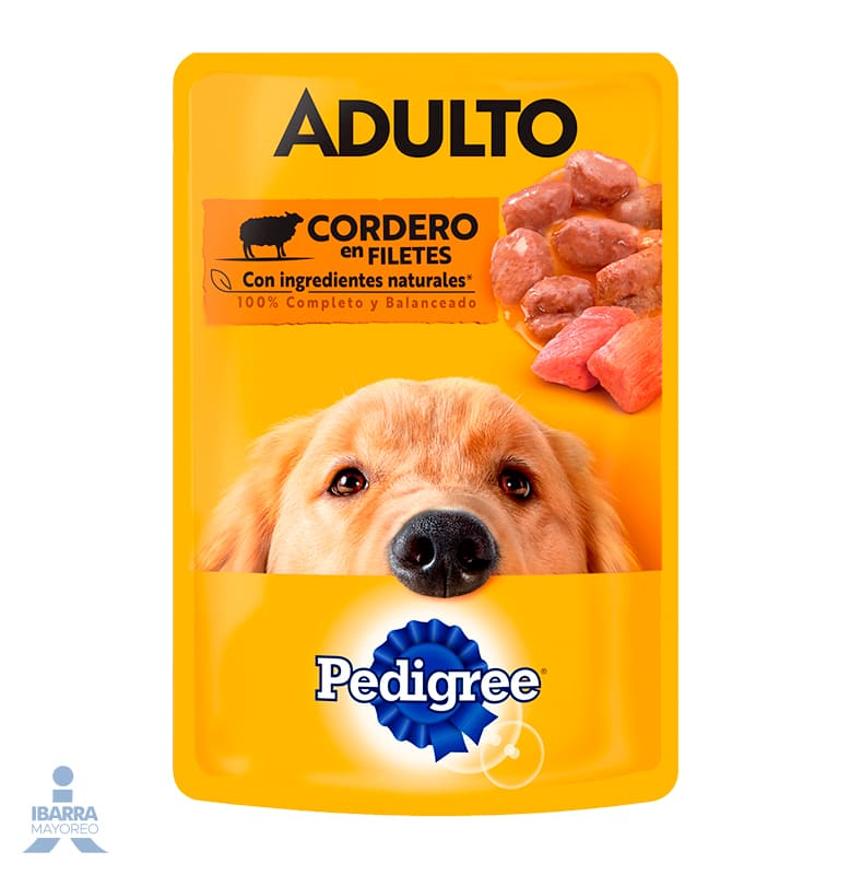 Alimento Pedigree Adulto Cordero 100 g