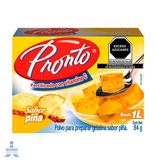 Gelatina Pronto Piña 84 g
