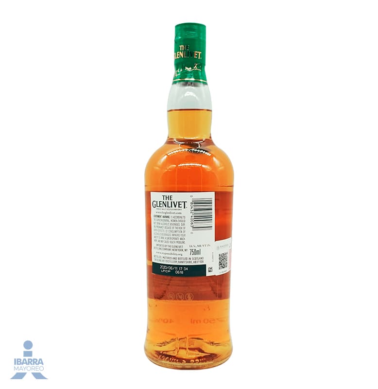 Whisky The Glenlivet 12 Años 750 ml