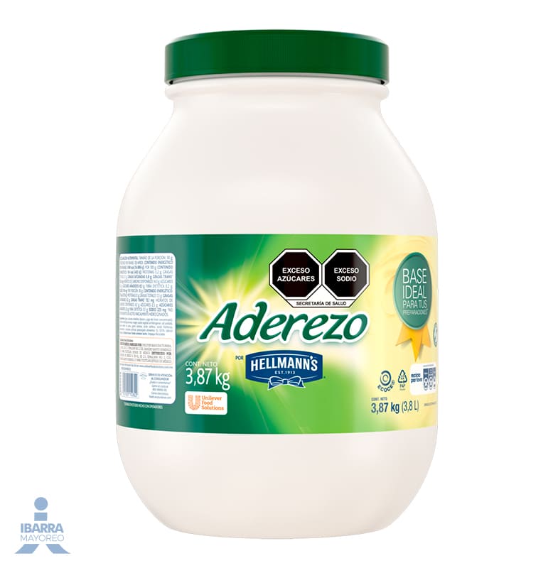 Hellmanns Aderezo de Mayonesa 3.8 kg