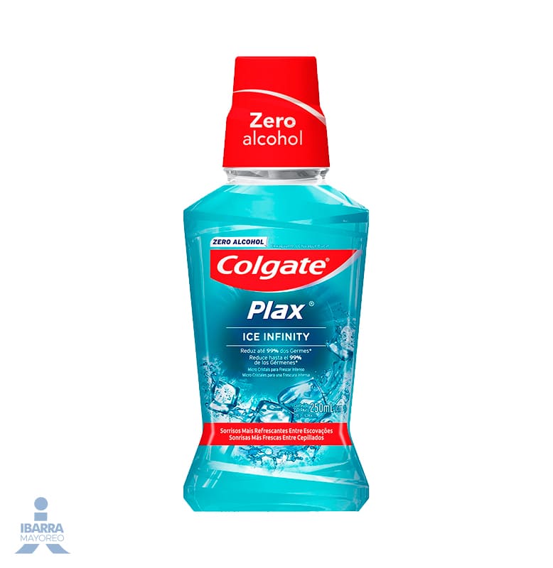 Enjuague Bucal Colgate Plax Ice Infinity 250 ml
