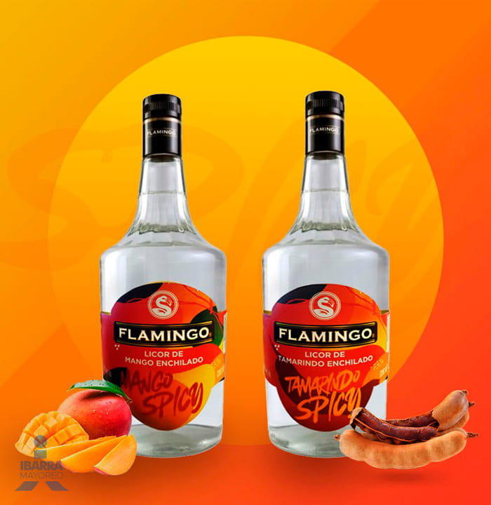 Licor Flamingo Mango Enchilado 750 ml