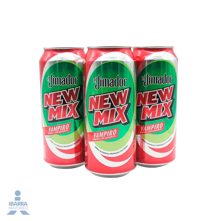 Bebida Alcohólica New Mix Vampiro Lata 473 ml/ 24 Latas