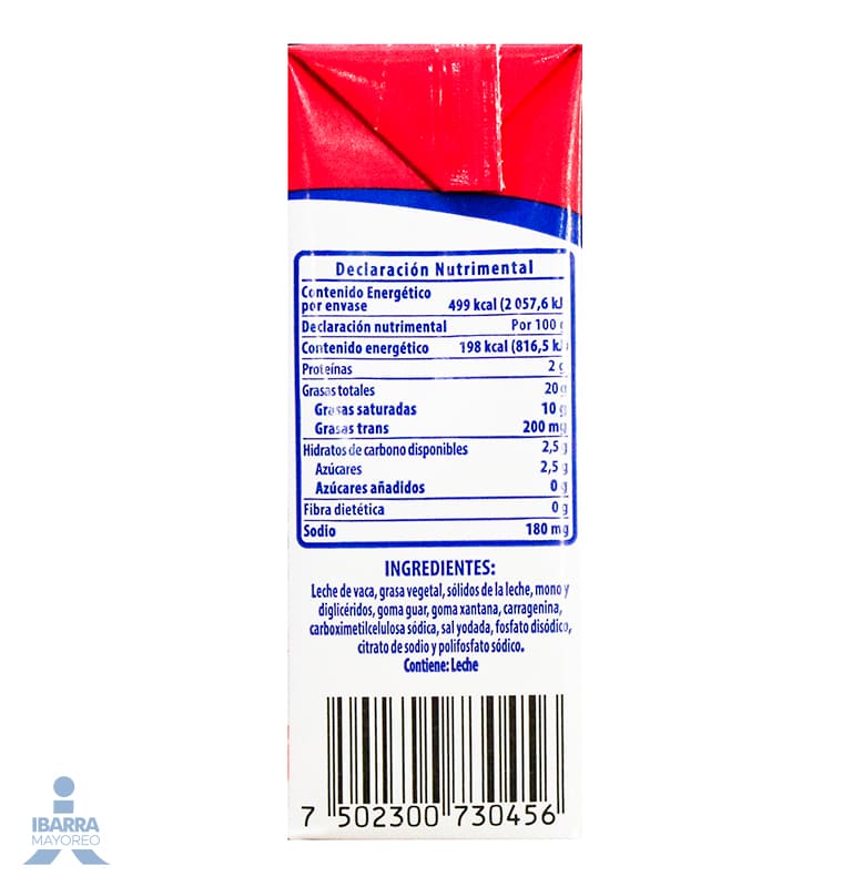 Media Crema Vail 250 ml