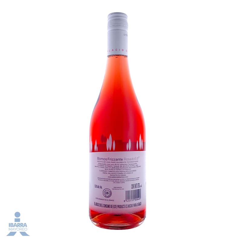 Vino Rosado Bornos Frizzante 750 ml