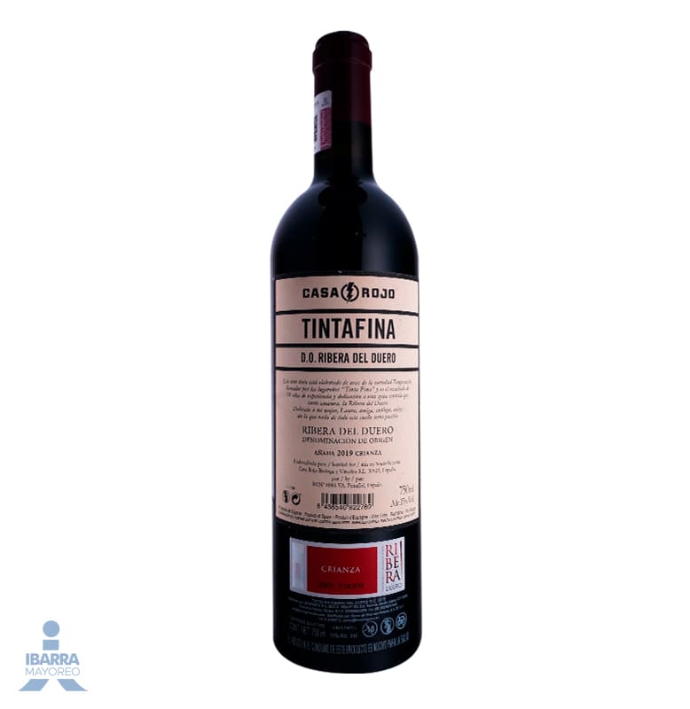 Vino Tinto Tinta Fina 750 ml