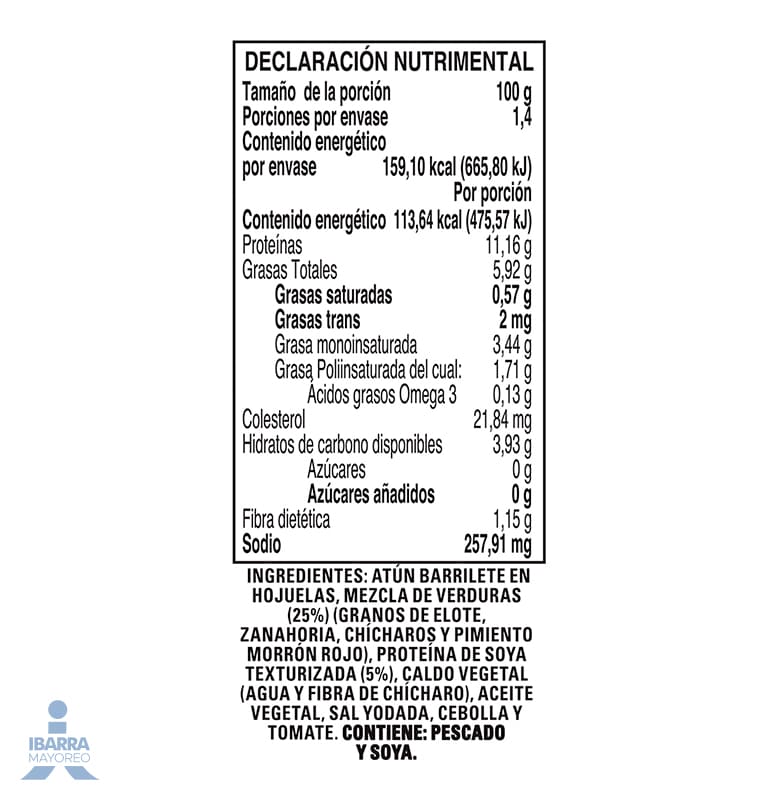 Ensalada de Atún Dolores 140 g