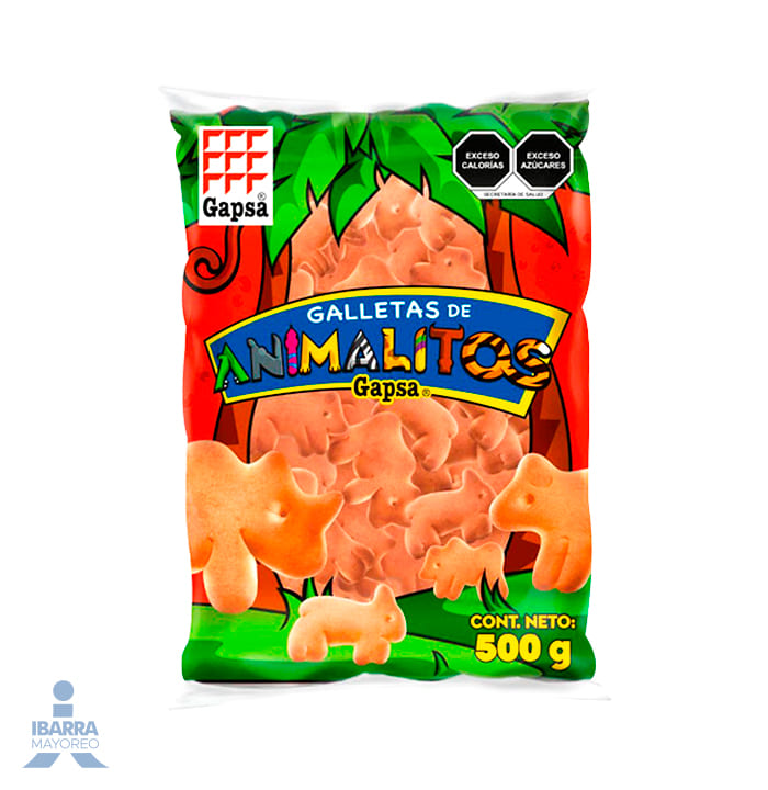 Galletas Gapsa Animalitos 500 g