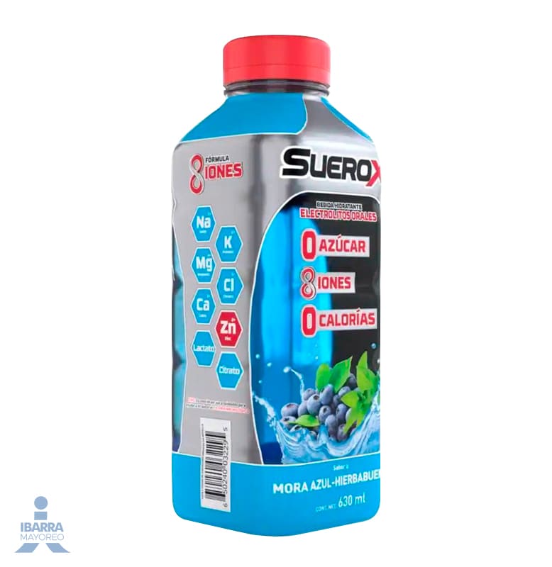 Bebida Suerox Mora Azul 630 ml