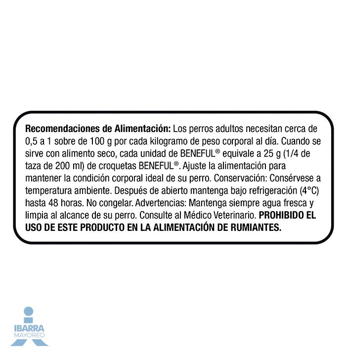 Beneful alimento húmedo adultos minis carne 100 g