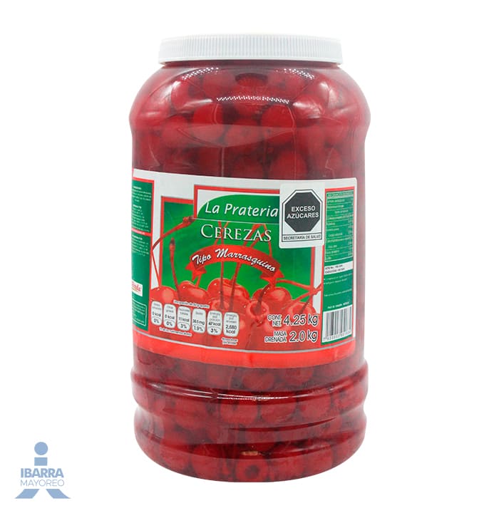 Cerezas La Pratería Marrasquino 4.25 kg