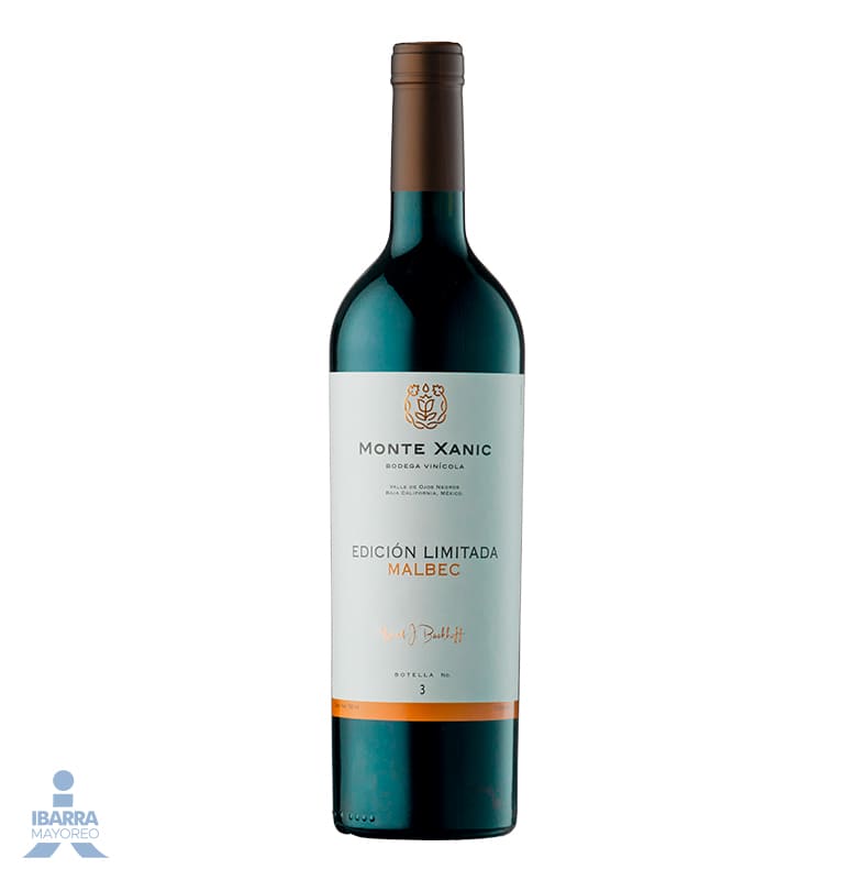 Vino Tinto Monte Xanic Malbec Edición Limitada 750 ml