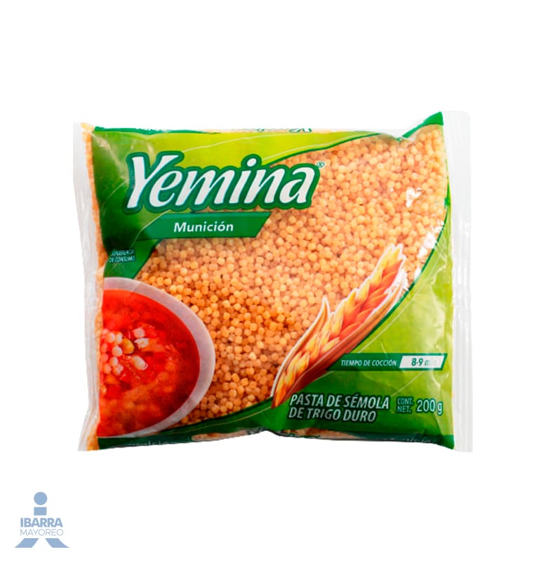 Pasta Yemina Munición 200 g