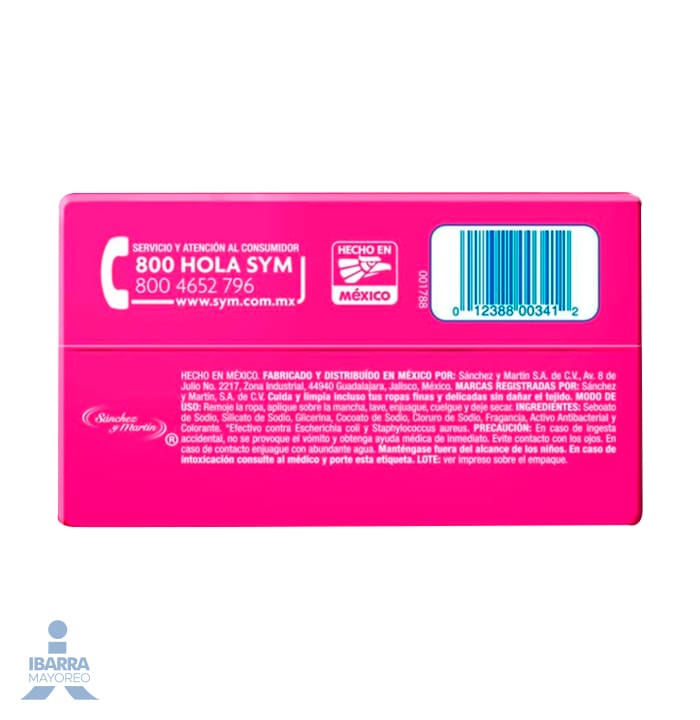 Jabón Bold 3 Rosa 400 g