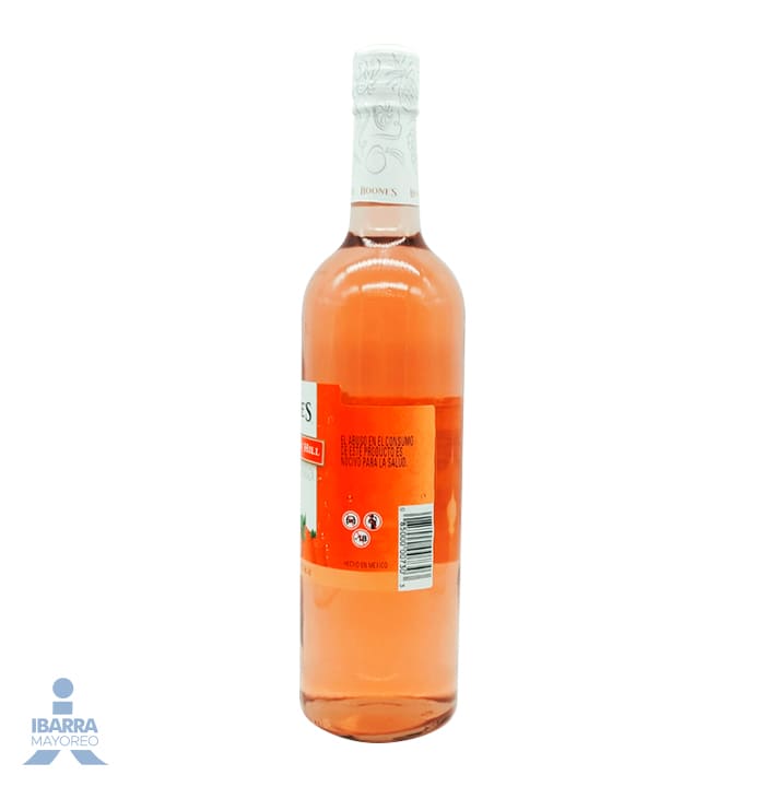 Bebida Alcohólica Boones Sabor Fresa 750 ml