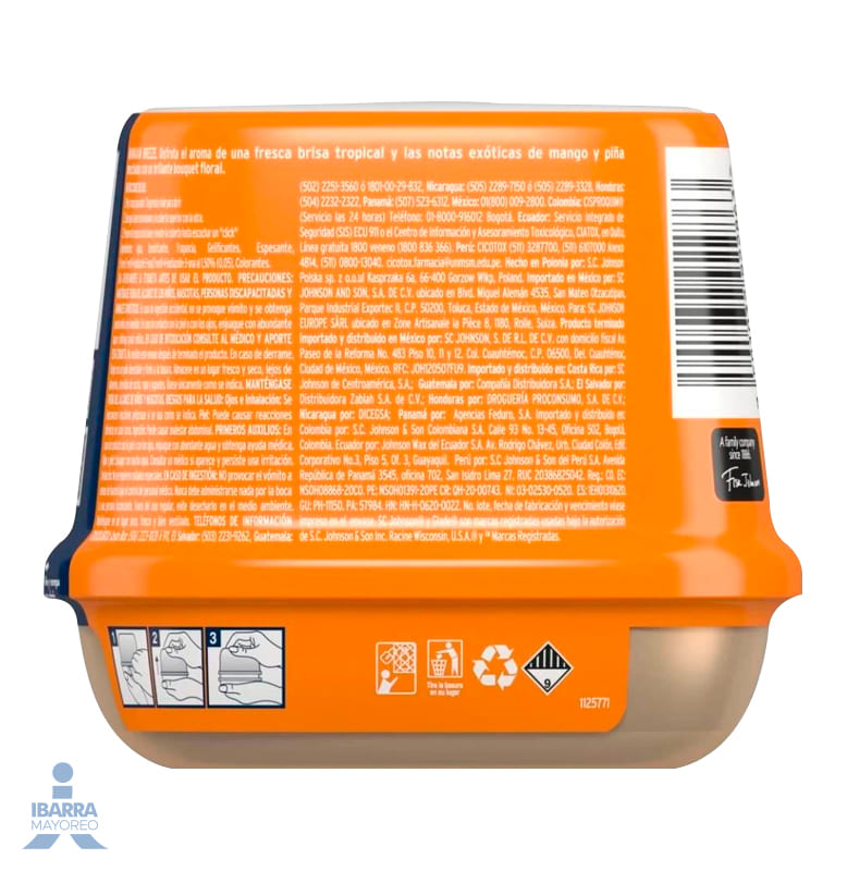 Aromatizante Glade Hawaian Breeze Cubo 180 g