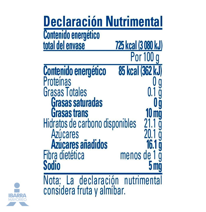Coctel de Frutas Clemente Jacques 850 g