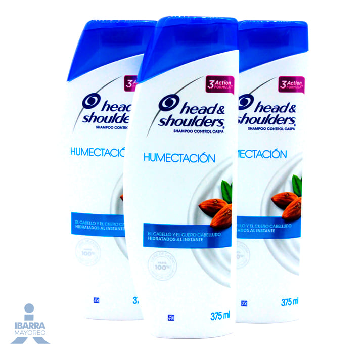 Shampoo Head & Shoulders Acción Humectante 375 ml