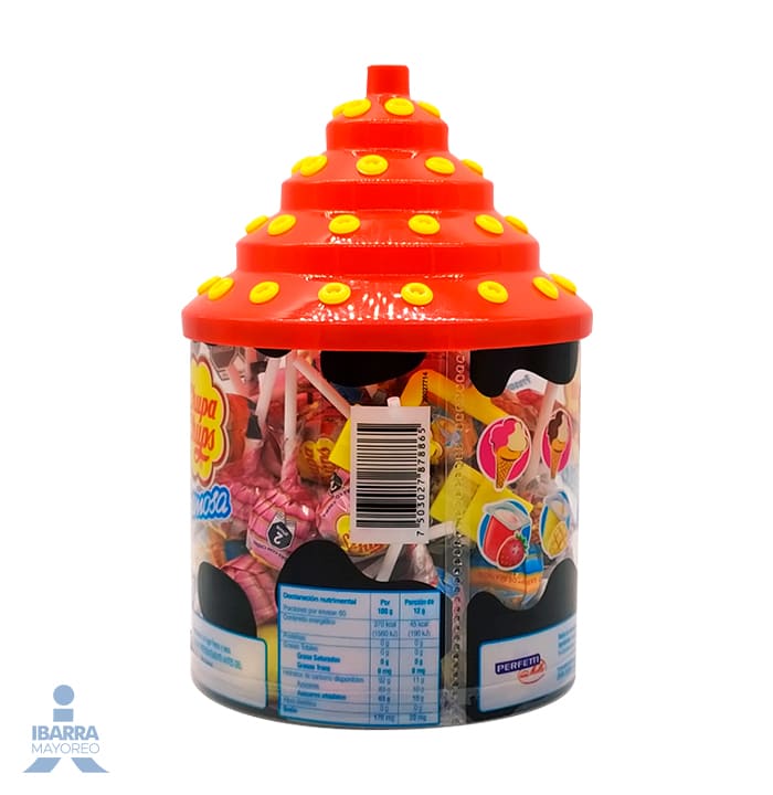 Paleta Chupa Chups Cremosa Surtida 60 pzas.