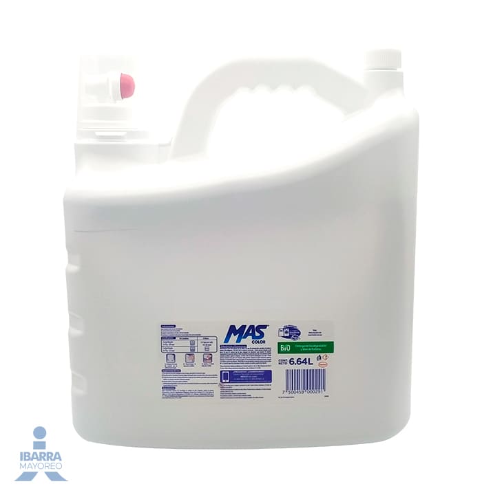 Detergente Líquido Mas Color 6.64 L