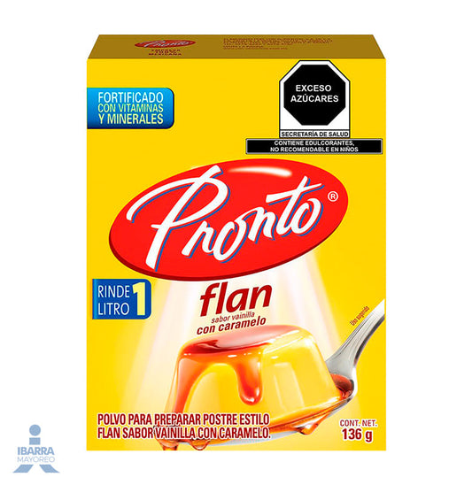 Flan Pronto Maizena con Caramelo 136 g