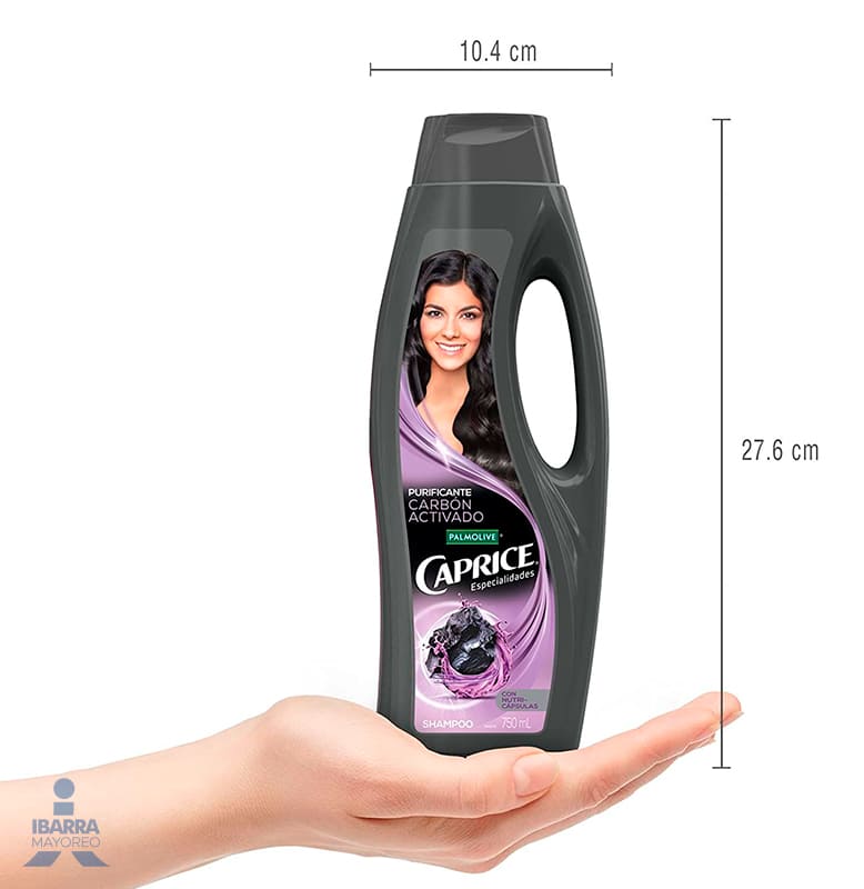 Shampoo Caprice Carbón Activado Purificante 750 ml