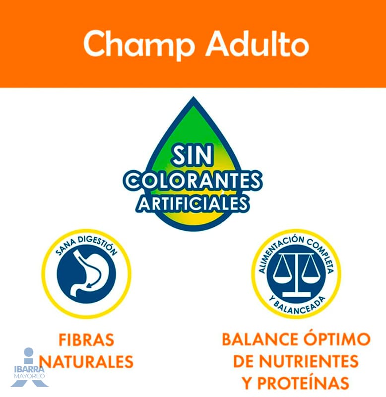 Alimento Champ Adulto Res 20 kg