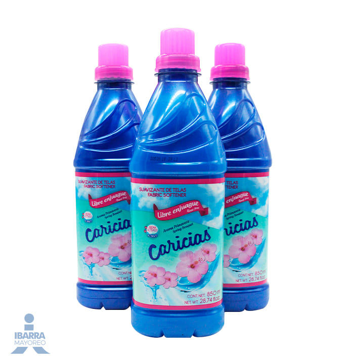Suavizante Caricias Libre Enjuague Primaveral 850 ml