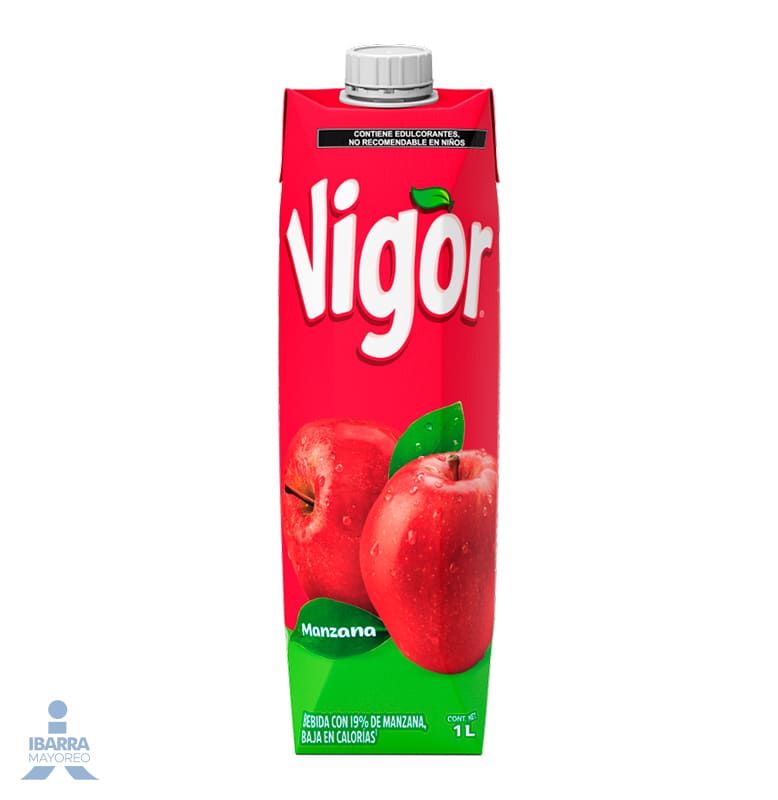 Bebida Vigor Manzana Tetra Brick 1 L
