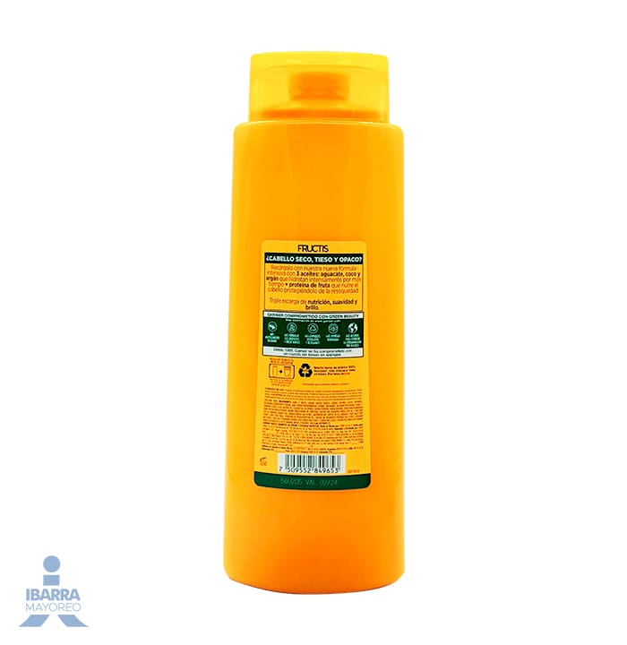 Shampoo Garnier Fructis Recraga Nutritiva 650 ml