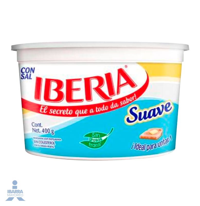 Margarina Iberia con Sal 400 g