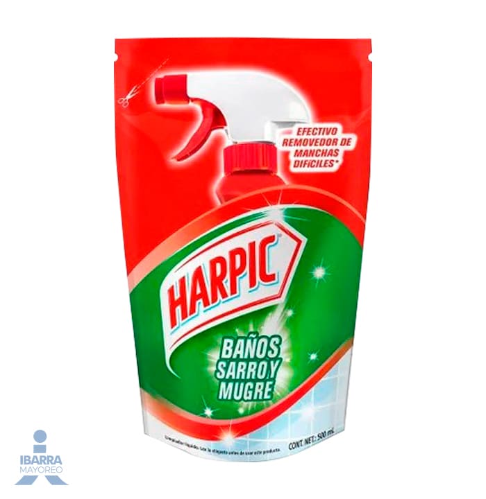Limpiador Harpic Baños Sarro y Mugre Doy Pack 500 ml