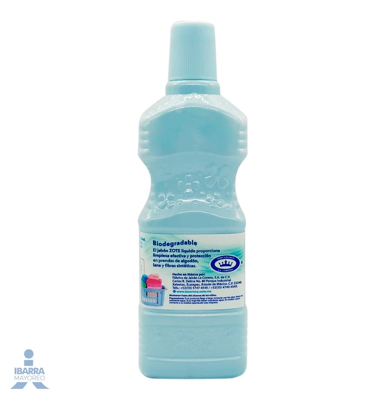 Jabón Zote Azul Líquido 1 L