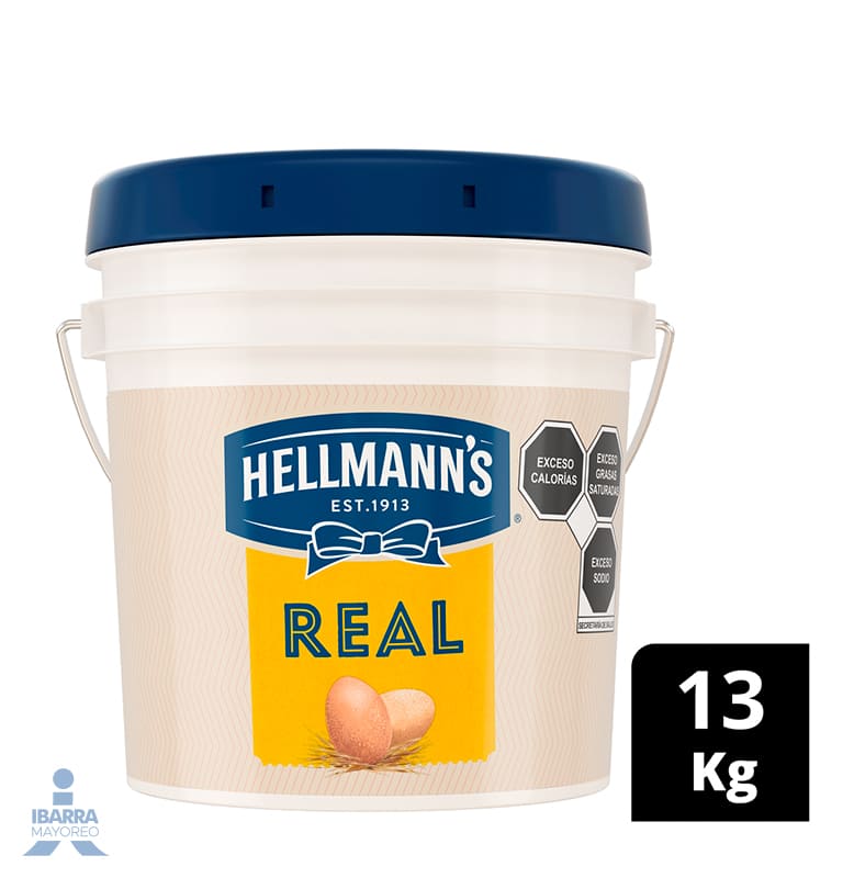 Hellmanns Mayonesa Real 13 kg