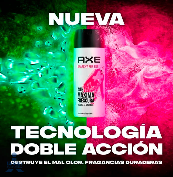 Desodorante Axe Anarchy Mujer Aerosol 96 g