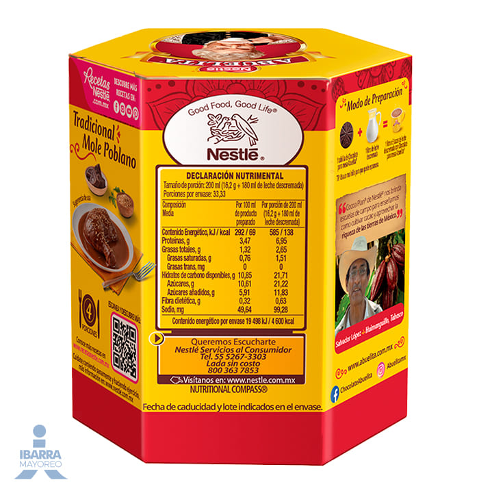 Chocolate Abuelita Marqueta 540 g