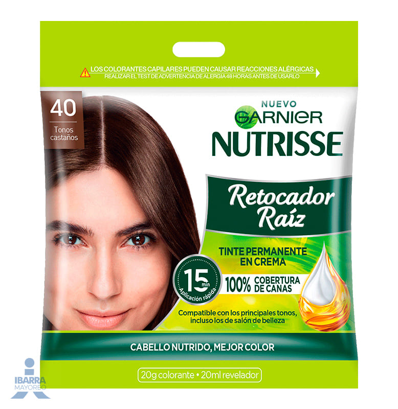 Retocador de Raíz Nutrisse Castaños No. 4.0