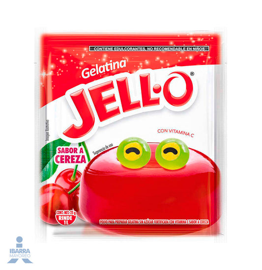 Gelatina Jell-o Cereza 25 g