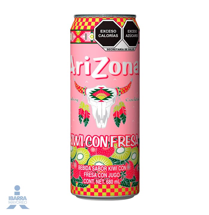 Bebida Arizona Sabor Kiwi con Fresa 680 ml