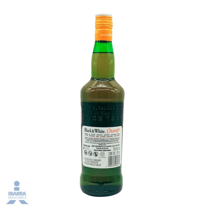Whisky Black & White Orange 700 ml