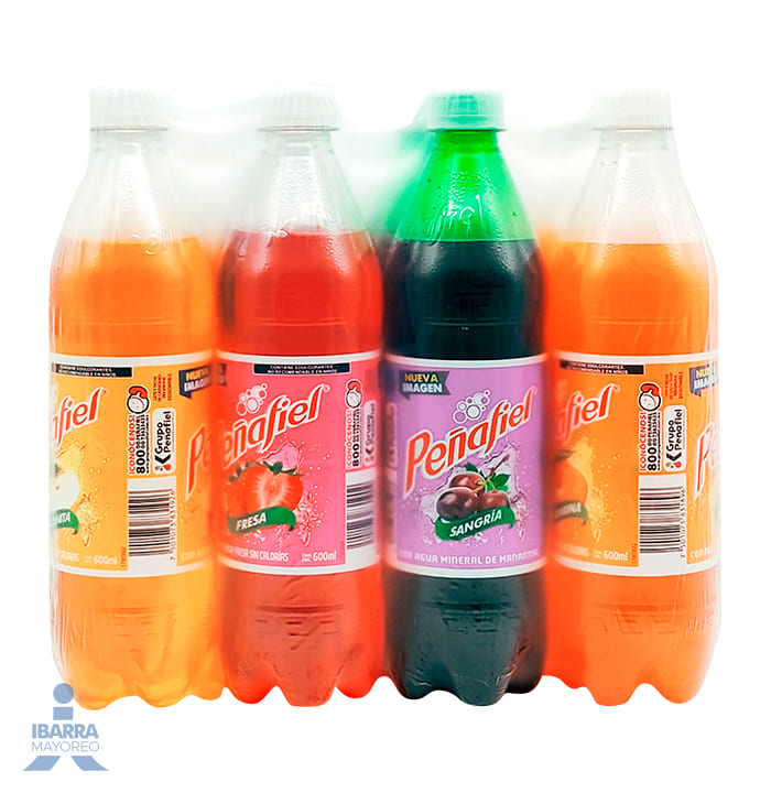 Refresco Peñafiel Surtido 600 ml